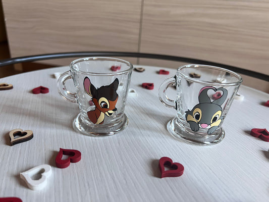 Tazzine da caffè - Bambi & Tamburino