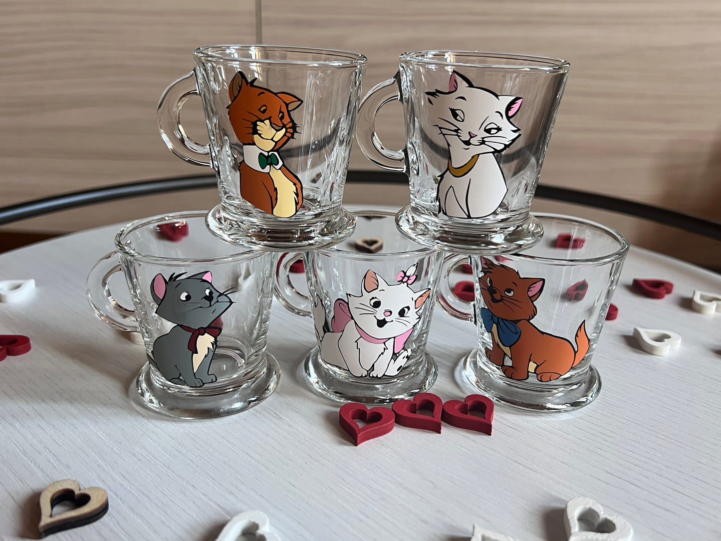 Tazzine da caffè - Set aristogatti