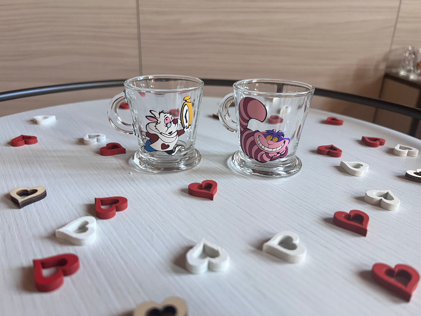 Tazzine da caffè - Stregatto & Bianconiglio