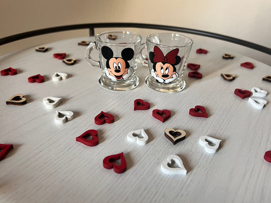 Tazzine da caffè - minnie e topolino