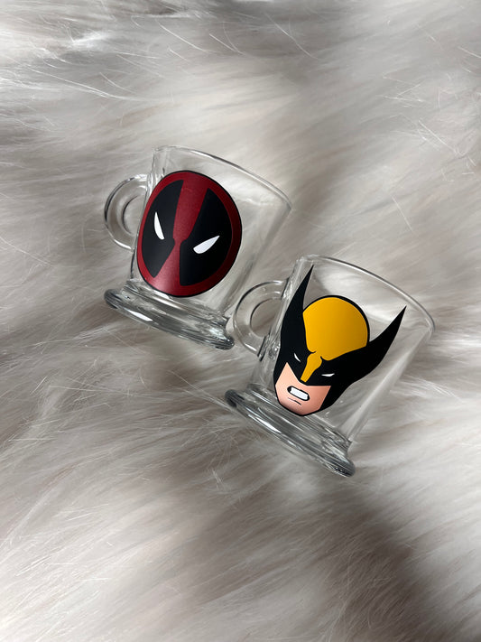 Tazzine da caffè - Deadpool vs Wolverine