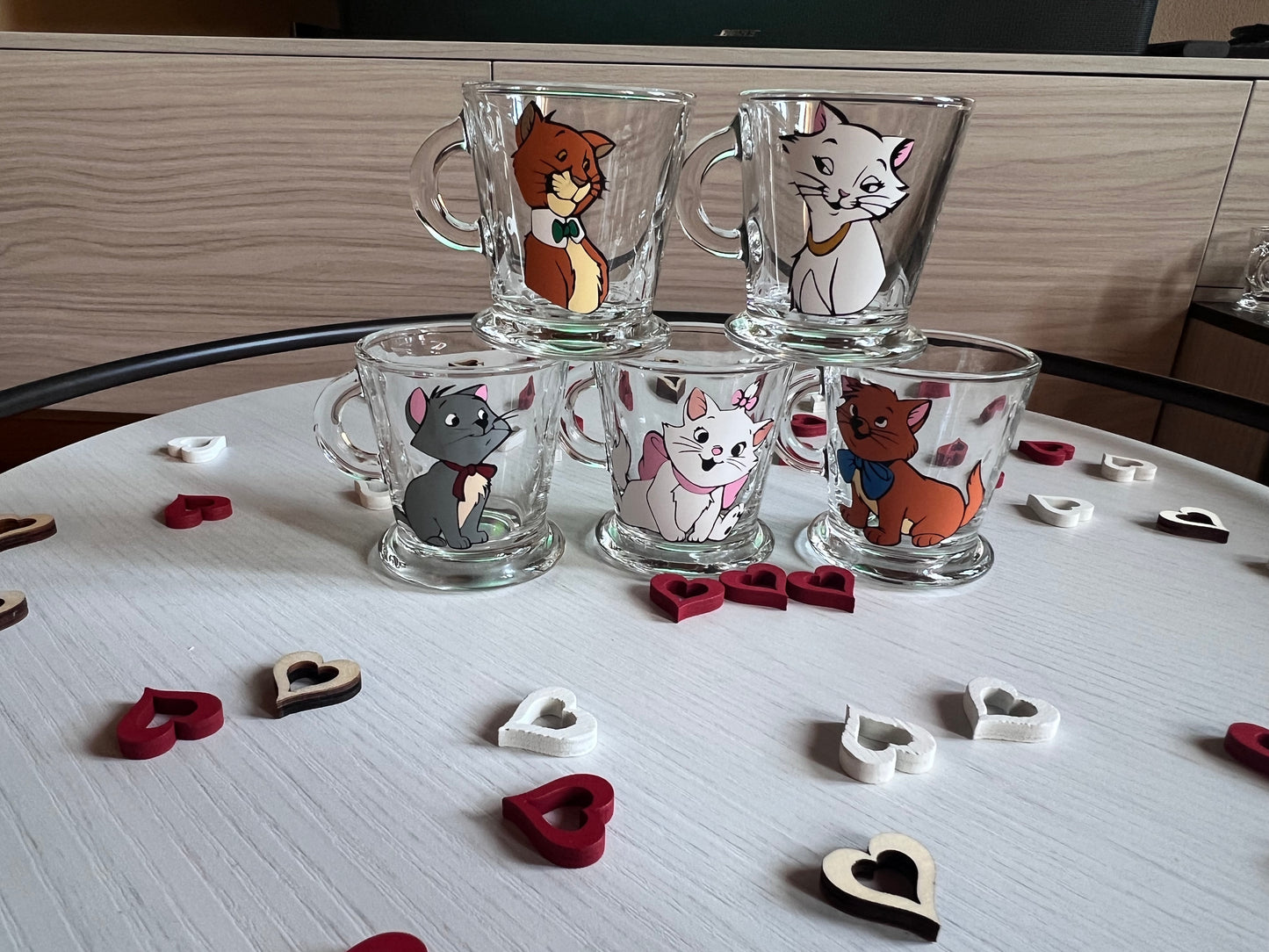Tazzine da caffè - Set aristogatti