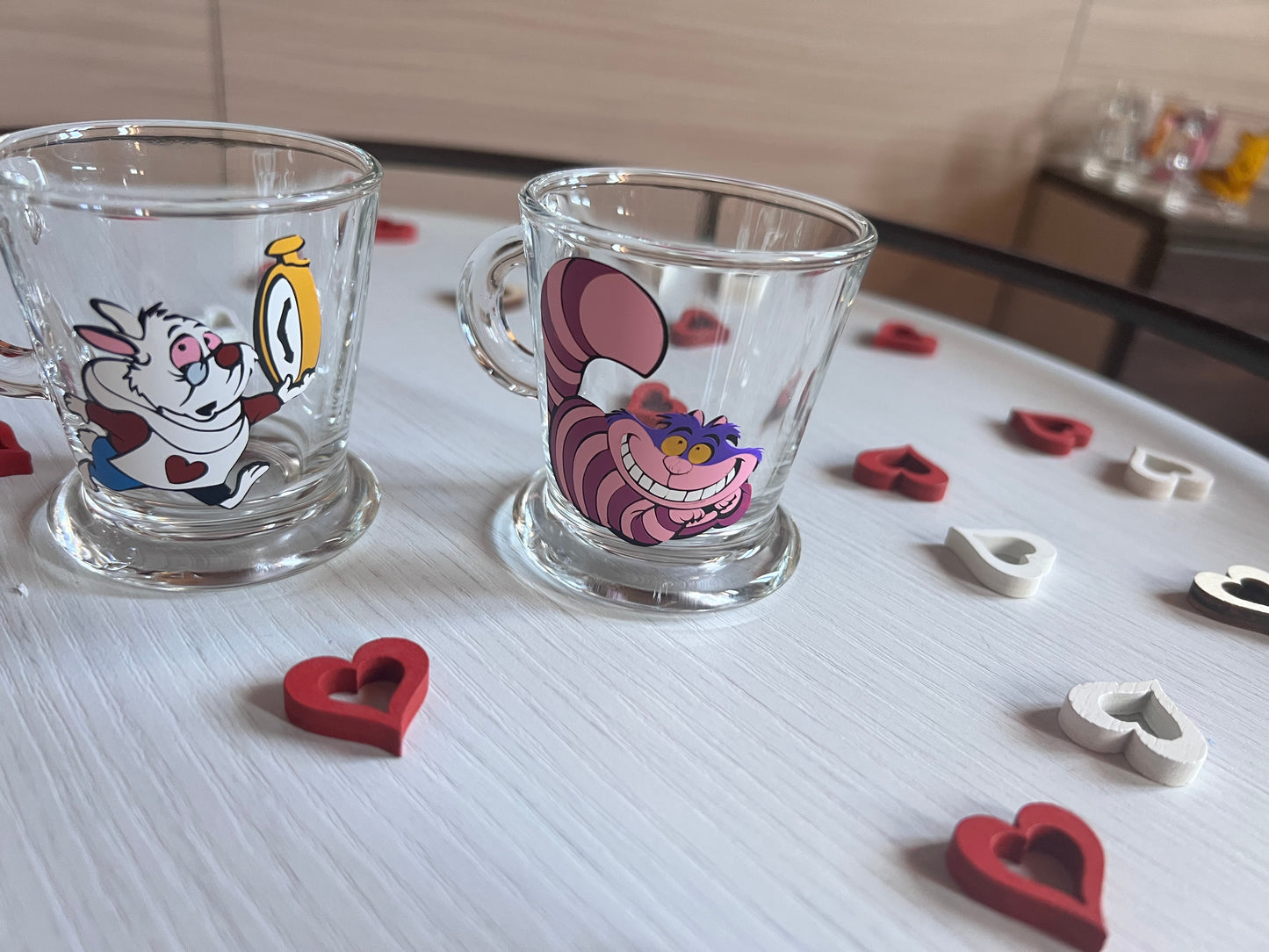 Tazzine da caffè - Stregatto & Bianconiglio